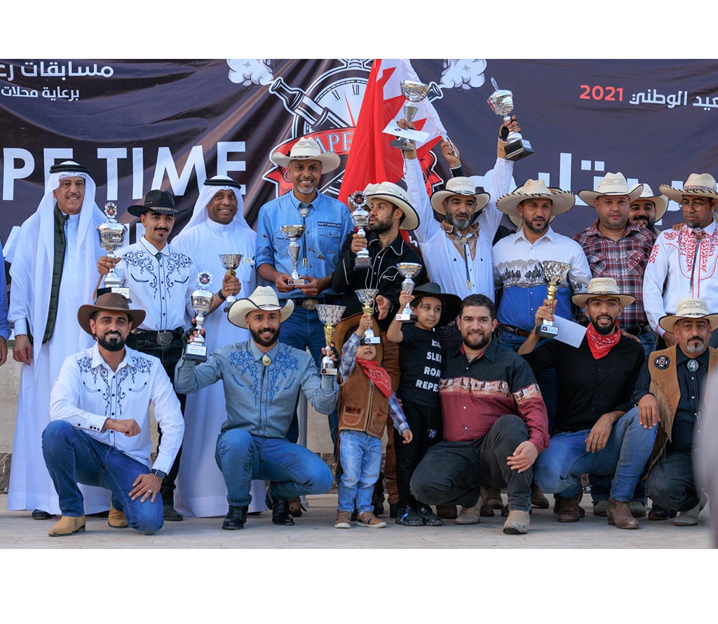 Dr Khalid and Salehi Honour 1st Cowboy Event Winners